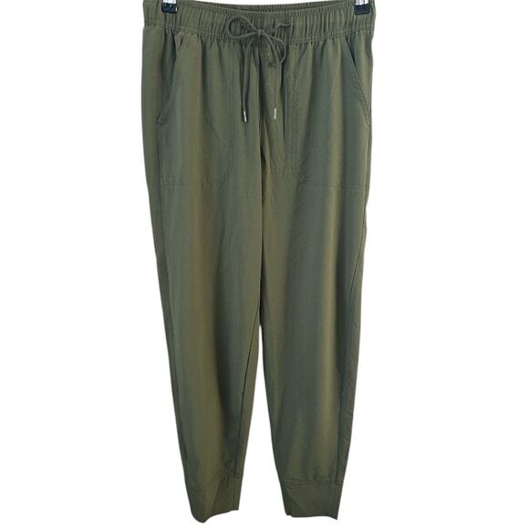 American Eagle Women’s XS Advanced Stretch Joggers Green Olive Pants - Picture 1 of 7
